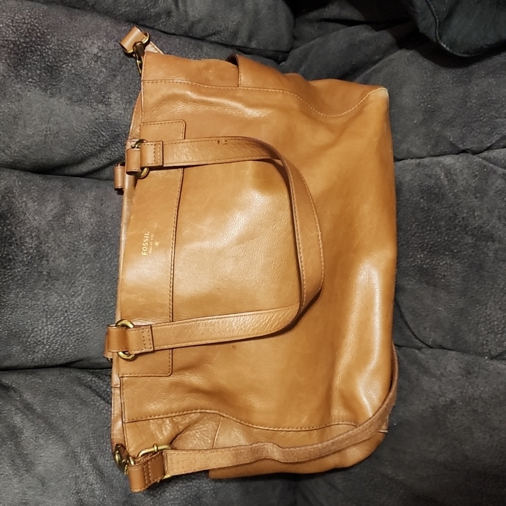 Fossil Chestnut Purse